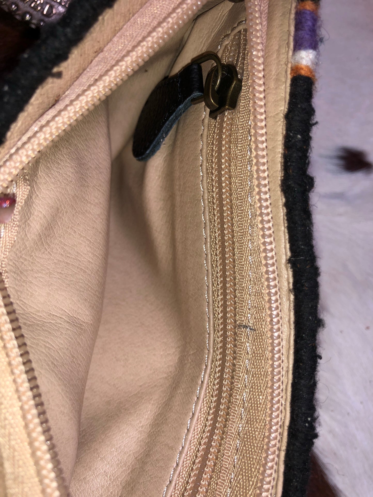 Cajun Saddleblanket Wristlet Fringed