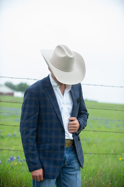 Smokey Blue Cowboy Sport Coat