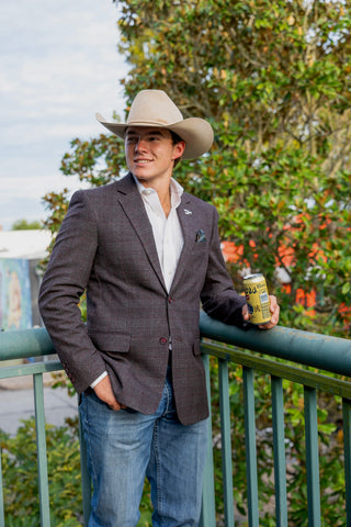 New!! Professor Tweed Cowboy Sport Coat