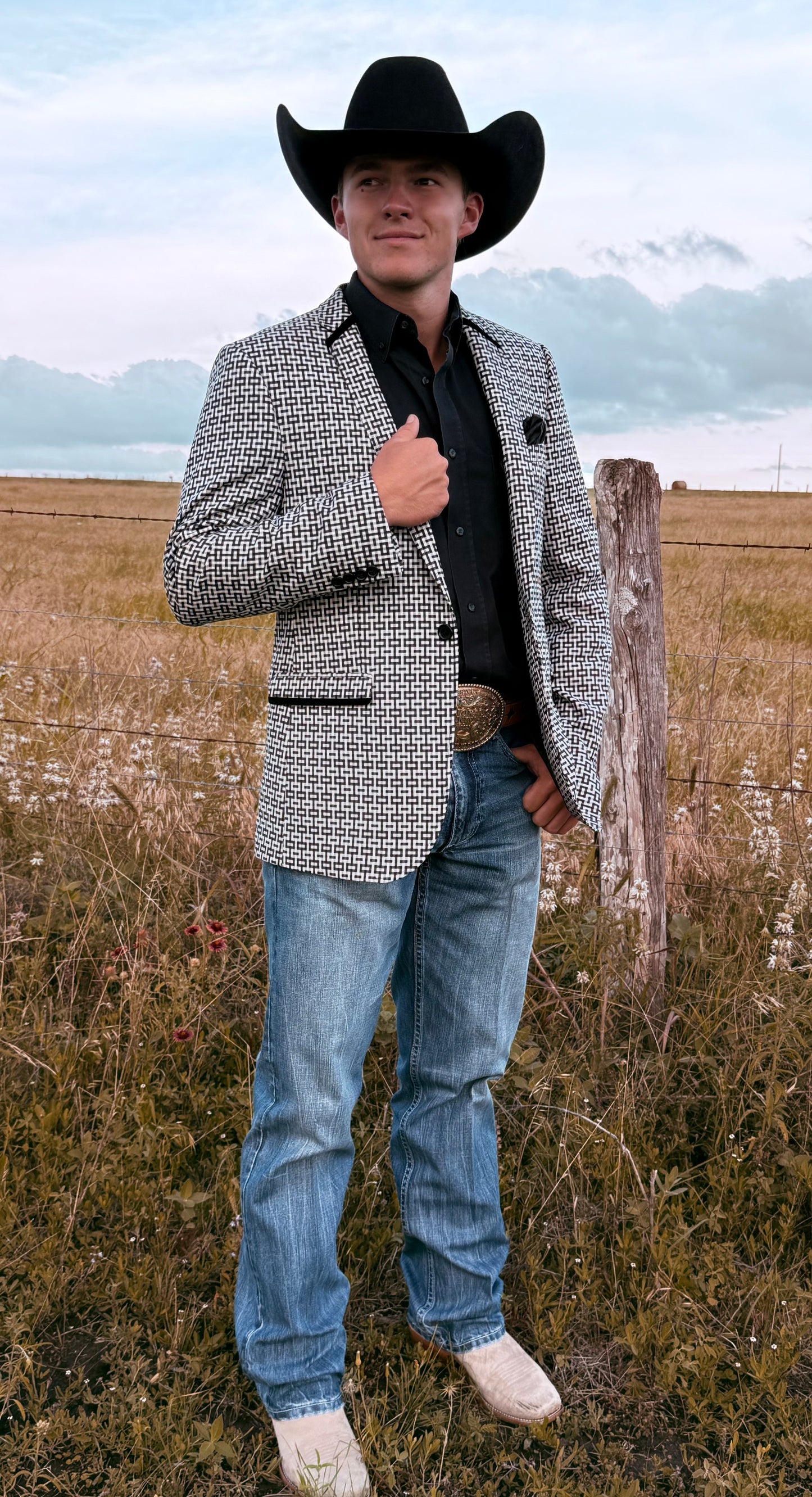 Limited Edition: Piebald Cowboy Sport Coat