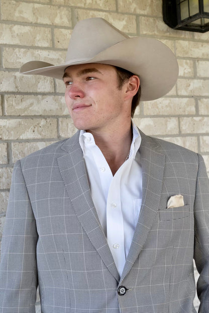 Smokey Houndstooth Cowboy Sport Coat – Timeless Western Tailoring