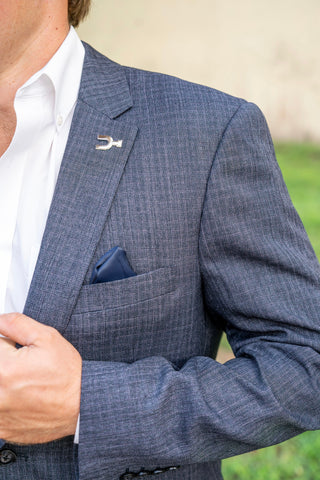 New!! Dark Denim Chino Cowboy Sport Coat