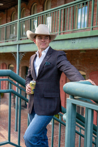 New!! Professor Tweed Cowboy Sport Coat