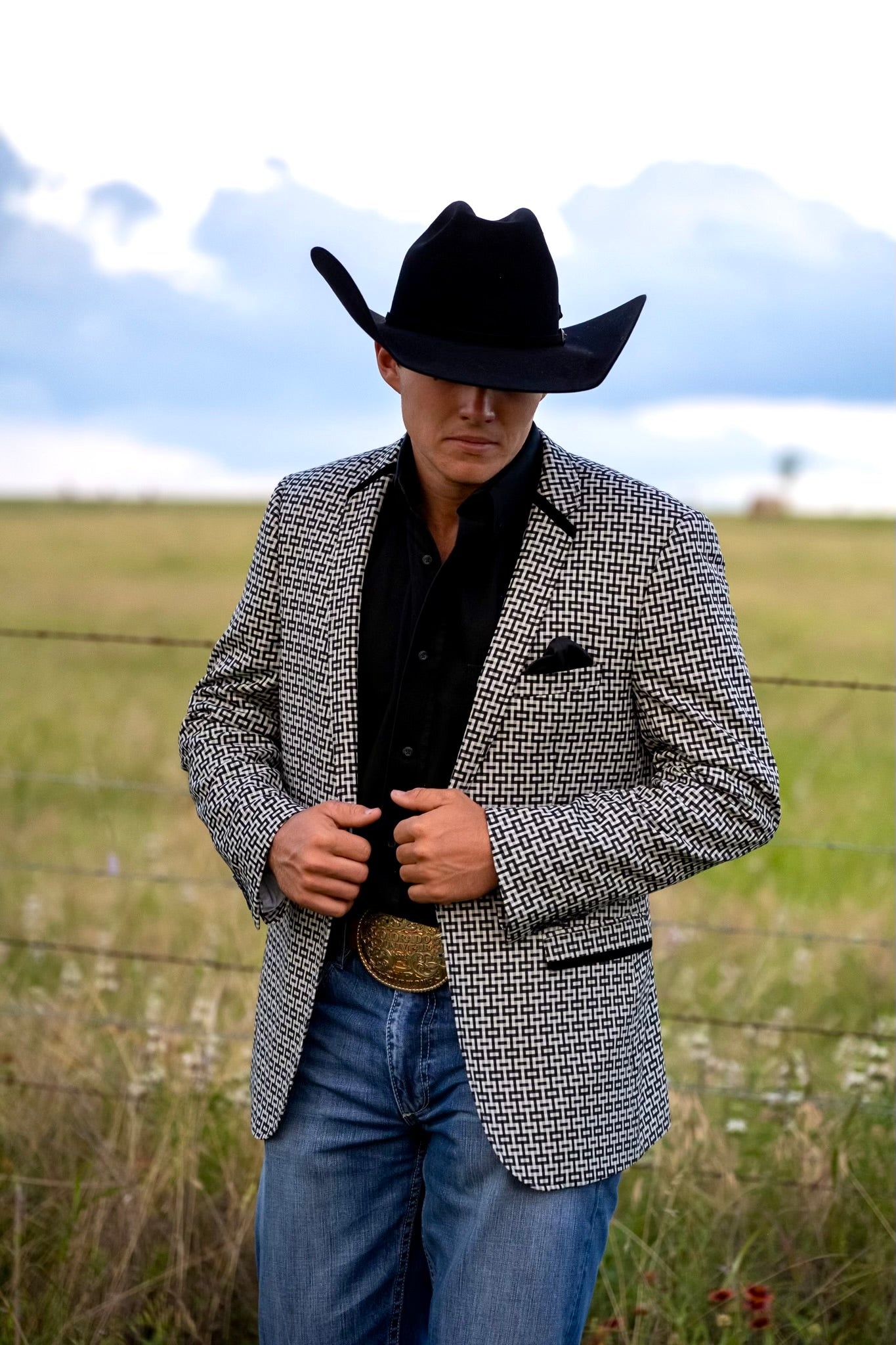 Limited Edition: Piebald Cowboy Sport Coat