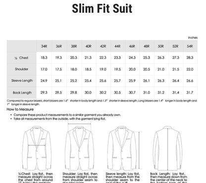 The Glacier Cowboy Sport Coat – Slim Fit Ice Blue Paisley