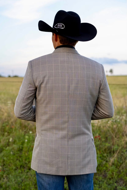 Smokey Houndstooth Cowboy Sport Coat – Timeless Western Tailoring