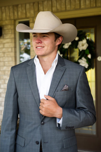 Steel Grey Cowboy Sport Coat