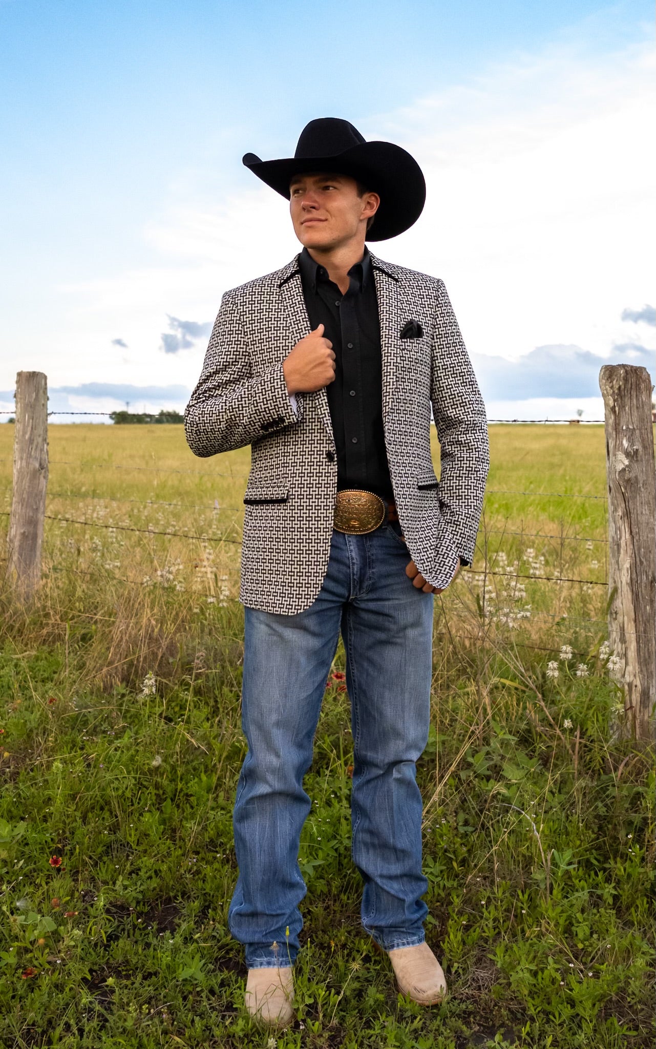 Limited Edition: Piebald Cowboy Sport Coat