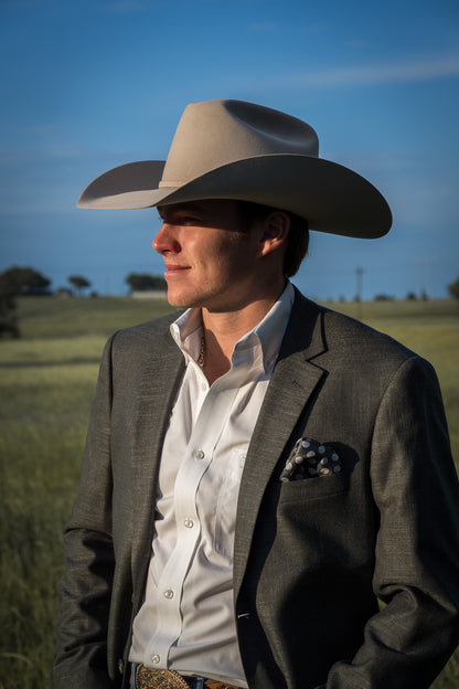 Army Green Cowboy Sport Coat – Slim Fit Western Dress Jacket