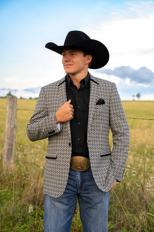 Limited Edition: Piebald Cowboy Sport Coat