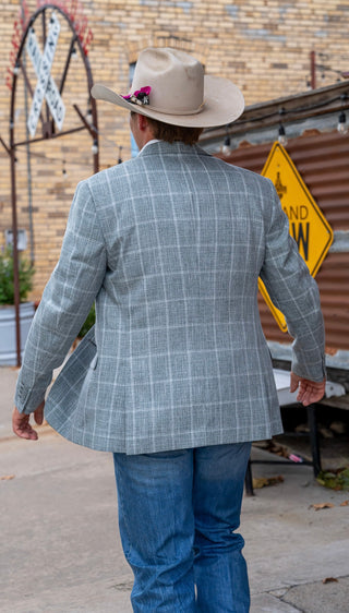 New!! Dry Creek Teal Green Cowboy Sport Coat