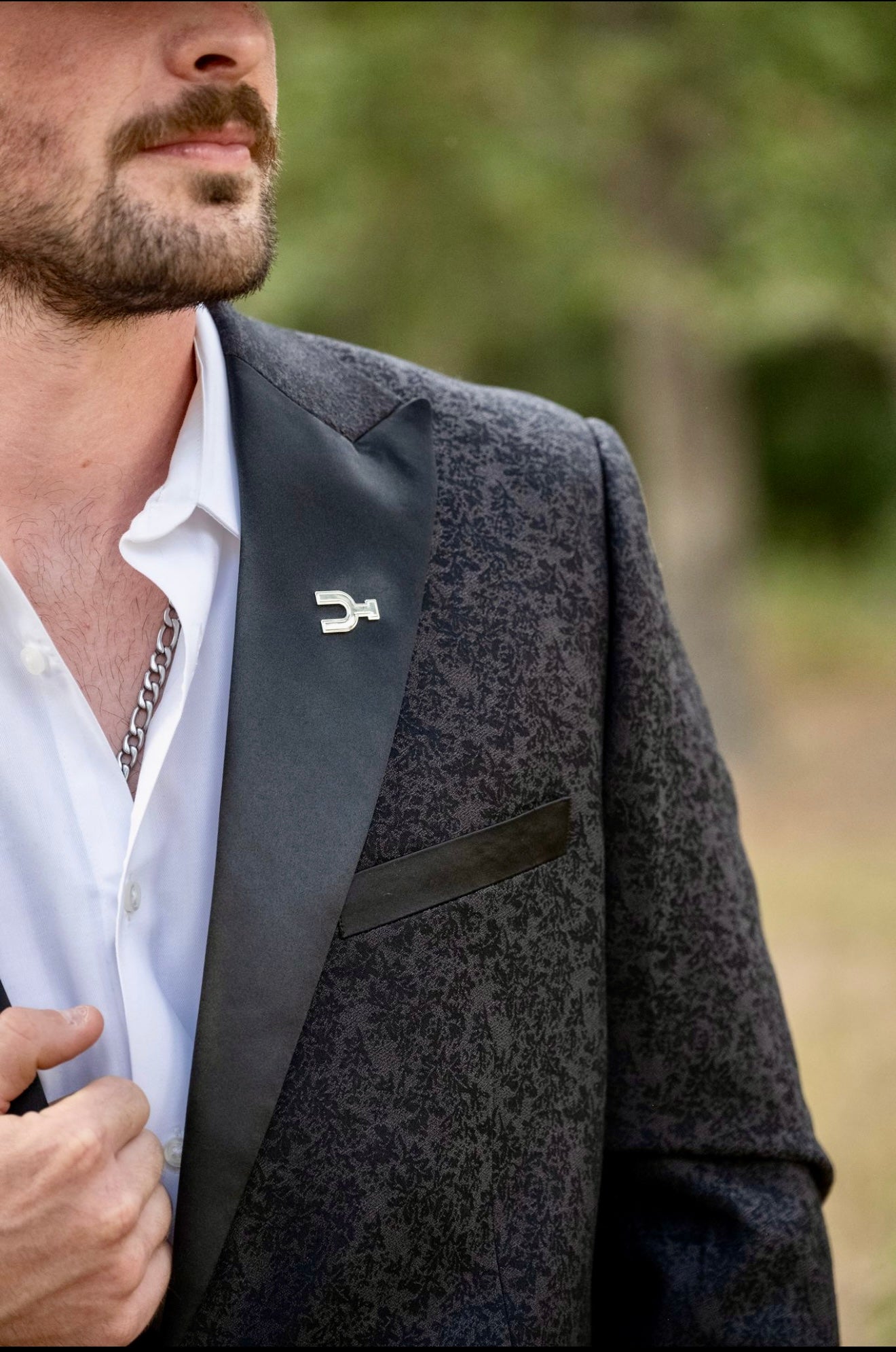 The Midnight Cowboy Sport Coat – Slim Fit Formal Black