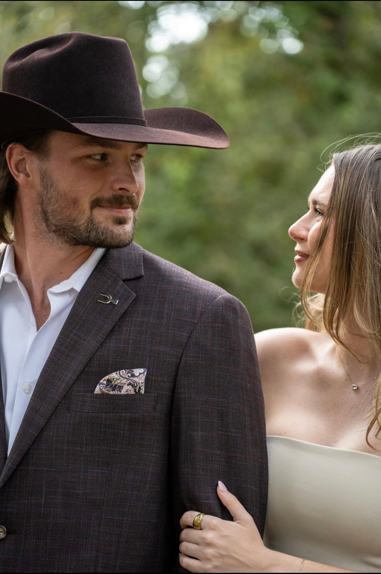 The Whiskey Ridge Cowboy Sport Coat – Slim Fit Saddle Brown