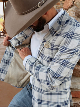 New!! Mesa Blue Cowboy Sport Coat