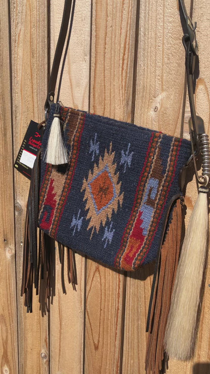 Mini Comanche Moon Crossbody Saddleblanket Purse