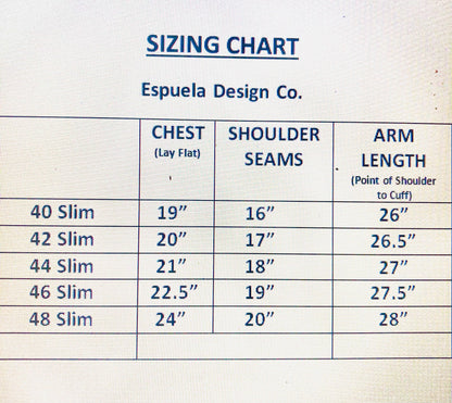 Red Foil Cowboy Sport Coat